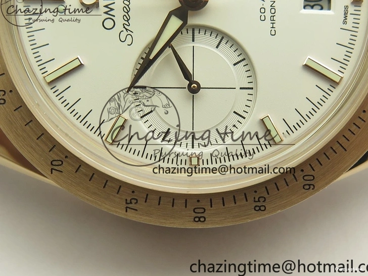 0126 AllSeason Speedmaster ’57 Co-Axial RG OMF 1:1 Best Edition White Dial On Leather Strap A9300 (Free Leather Strap) 8063